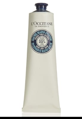 Tube of L’Occitane intensive hand balm