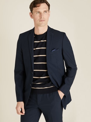 Man wearing a two-piece suit