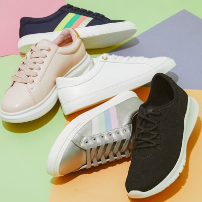 M&s deals rainbow trainers