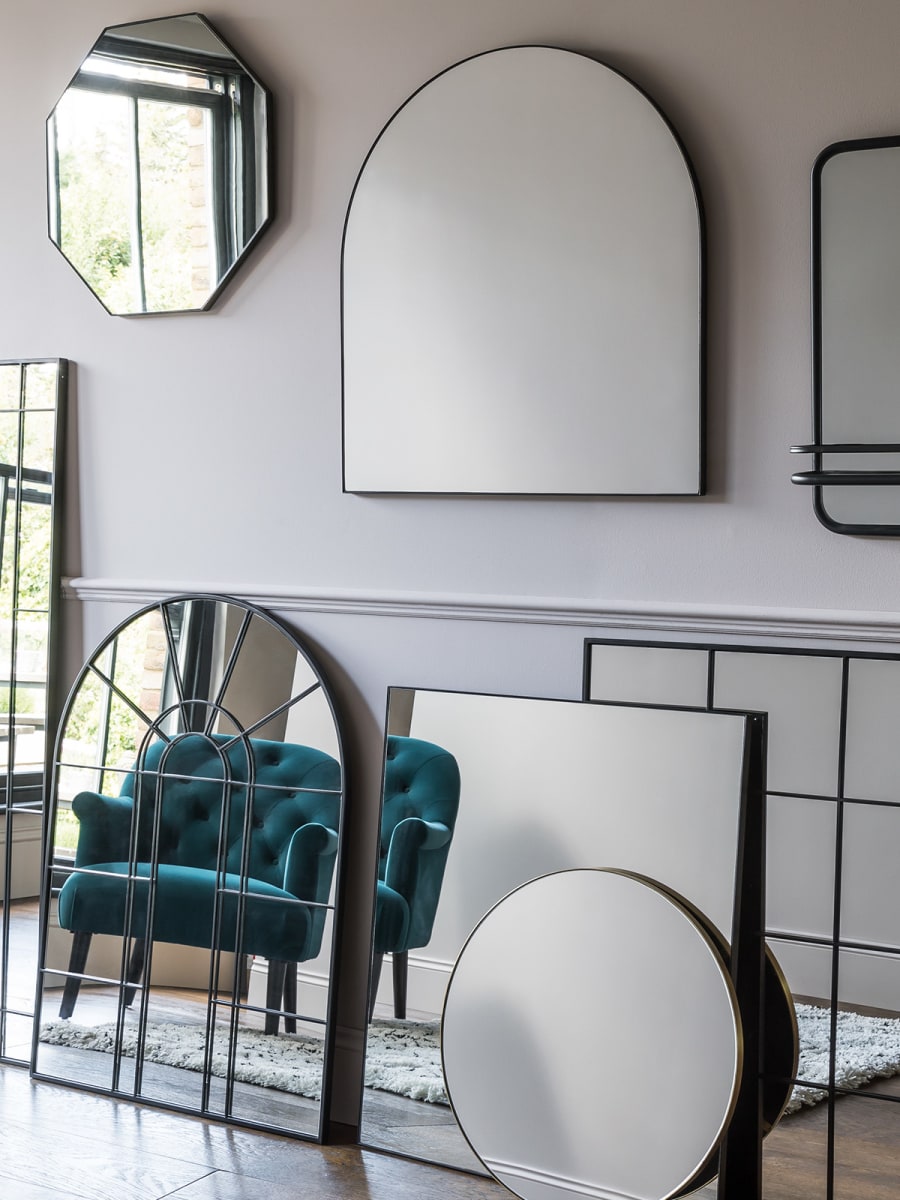 Selection of large wall mirrors