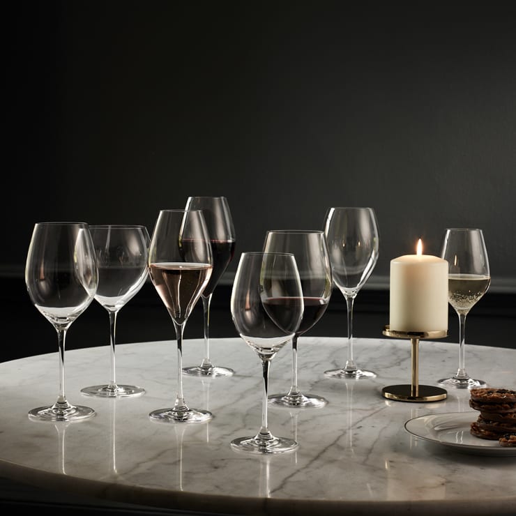 Selection of wine glasses from M&S