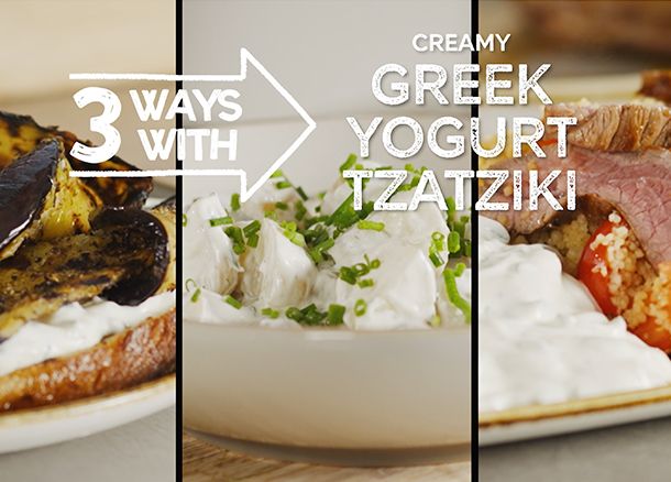 3 ways with Tzatziki