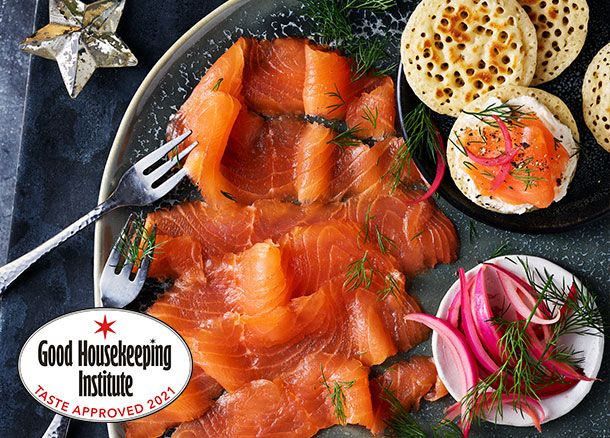 Collection Scottish mild and delicate smoked salmon