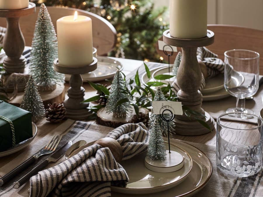 Selection of M&S Christmas home accessories