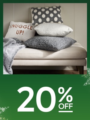 20% off M&S cushions and throws