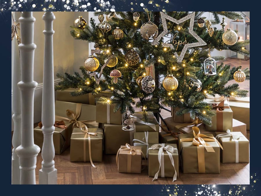 Selection of M&S Christmas decorations