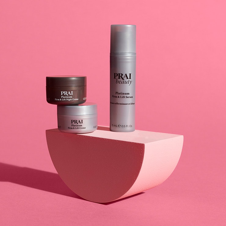 Selection of Prai skincare products. Free gifts with selected beauty now