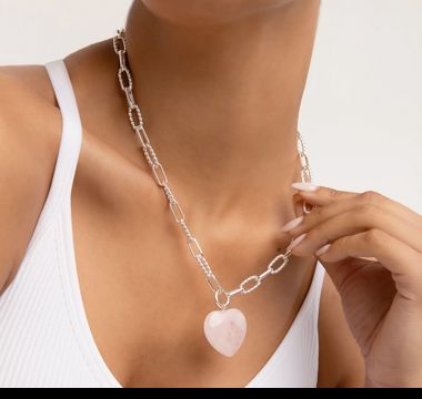 Turquoise Murano glass heart-shaped earrings. Shop now.