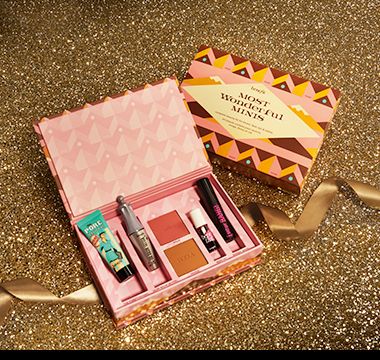 Benefit Most Wonderful Minis gift set. Shop beauty gifts