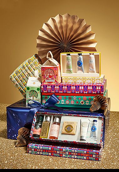 A selection of L’Occitane gifts. Shop L’Occitane