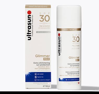 Ultrasun Glimmer Max Extra Shimmering Sun Protection. Shop now