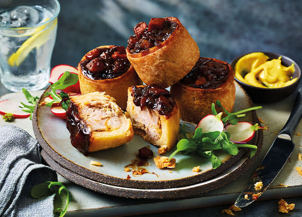 Ploughman's pork pies