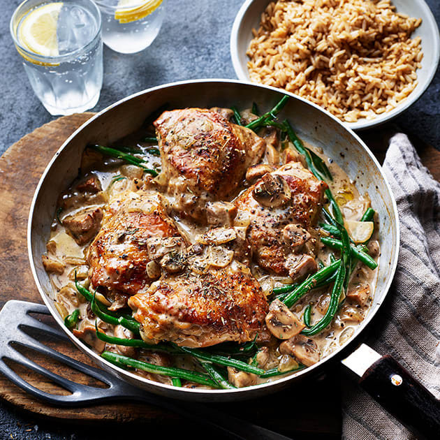 Creamy one-pot chicken