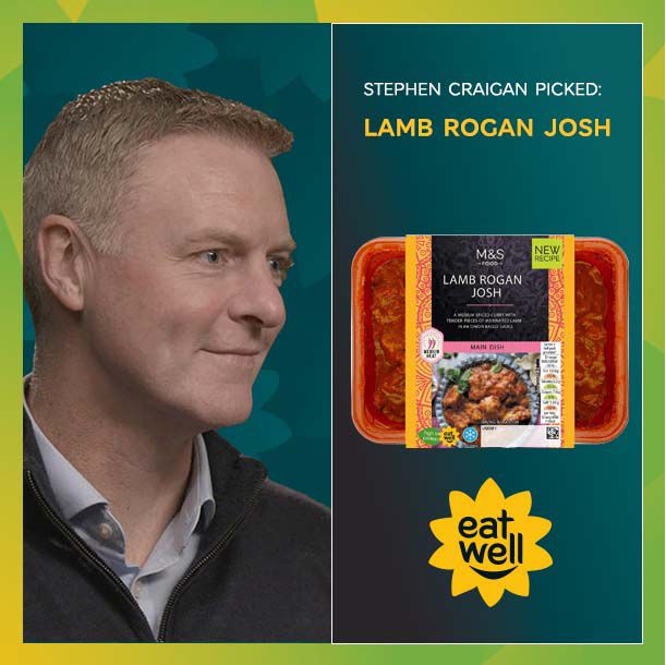 Northern Ireland legend Stephen Craigan and his Eat Well top pick