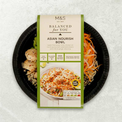 Chicken and Salad shaker bowl - Marks & Spencer