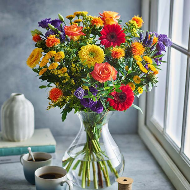 Autumn brights bouquet