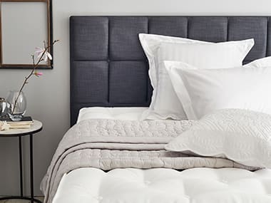 White toppers and mattresses