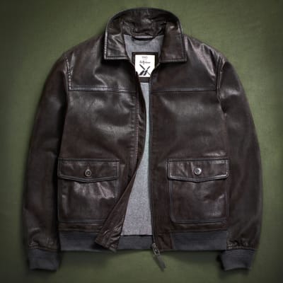 Marks and spencer mens leather jackets hotsell