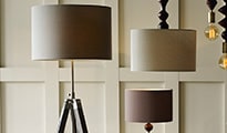 Floor lamps and ceiling lights