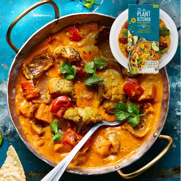Plant Kitchen tikka masala curry