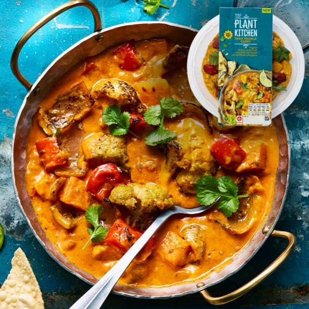 Plant Kitchen tikka masala curry