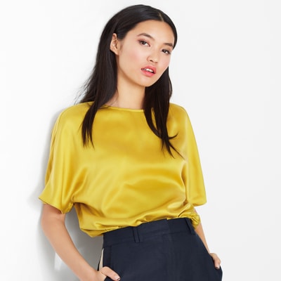 Marks and best sale spencer yellow blouse