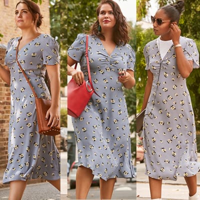 marks and spencer tea dress