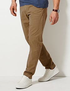 m&s travel chinos