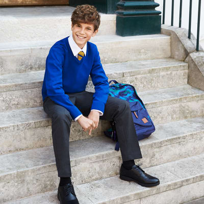 marks and spencer boys school shoes