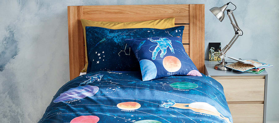 children's space duvet sets