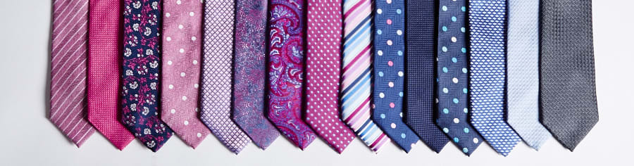 A selection of M&S men's ties