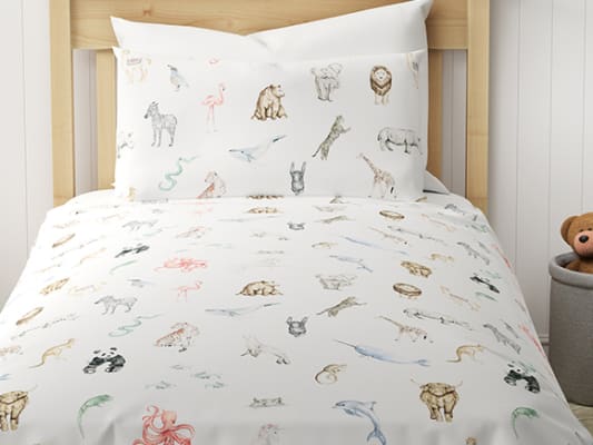 Marks and spencer cot hotsell bed bedding