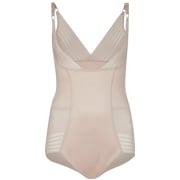 White firm control traditional corselette