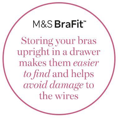 How to store your bras