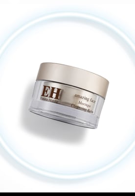 Emma Hardie Moringa Balm in a petri dish