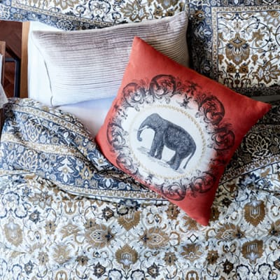 Moroccan print duvet covers