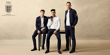 The M&S X ENGLAND collection 