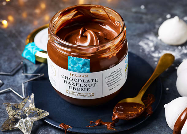 Collection Italian chocolate hazelnut crème