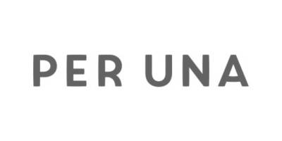 Een graphic met het Per Una-logo