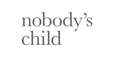 A graphic with the Nobody’s Child logo