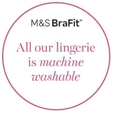All our lingerie is machine washable