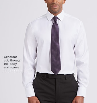 mens formal shirts regular fit