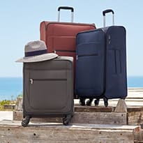 Suitcases and luggage