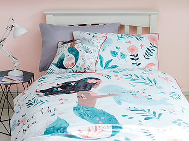 marks and spencer cot bed bedding