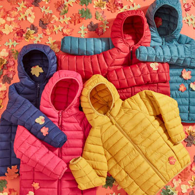 Padded jacket shop for kids