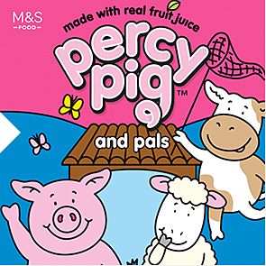 Percy Pig and pals sweet packet