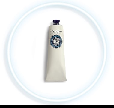 L’Occitane Shea Intense Hand Balmin a petri dish