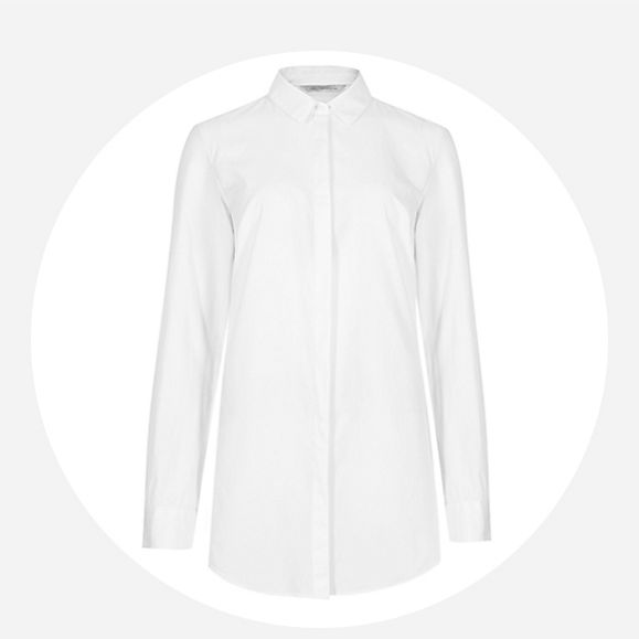 A white cotton shirt