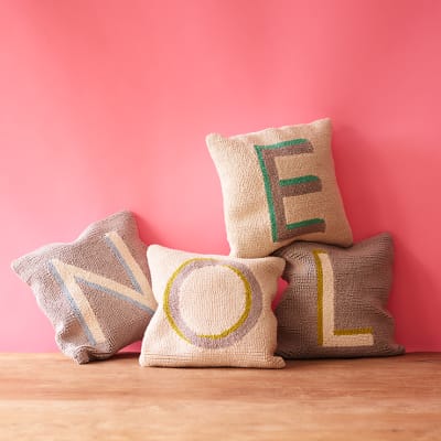 alphabet cushions